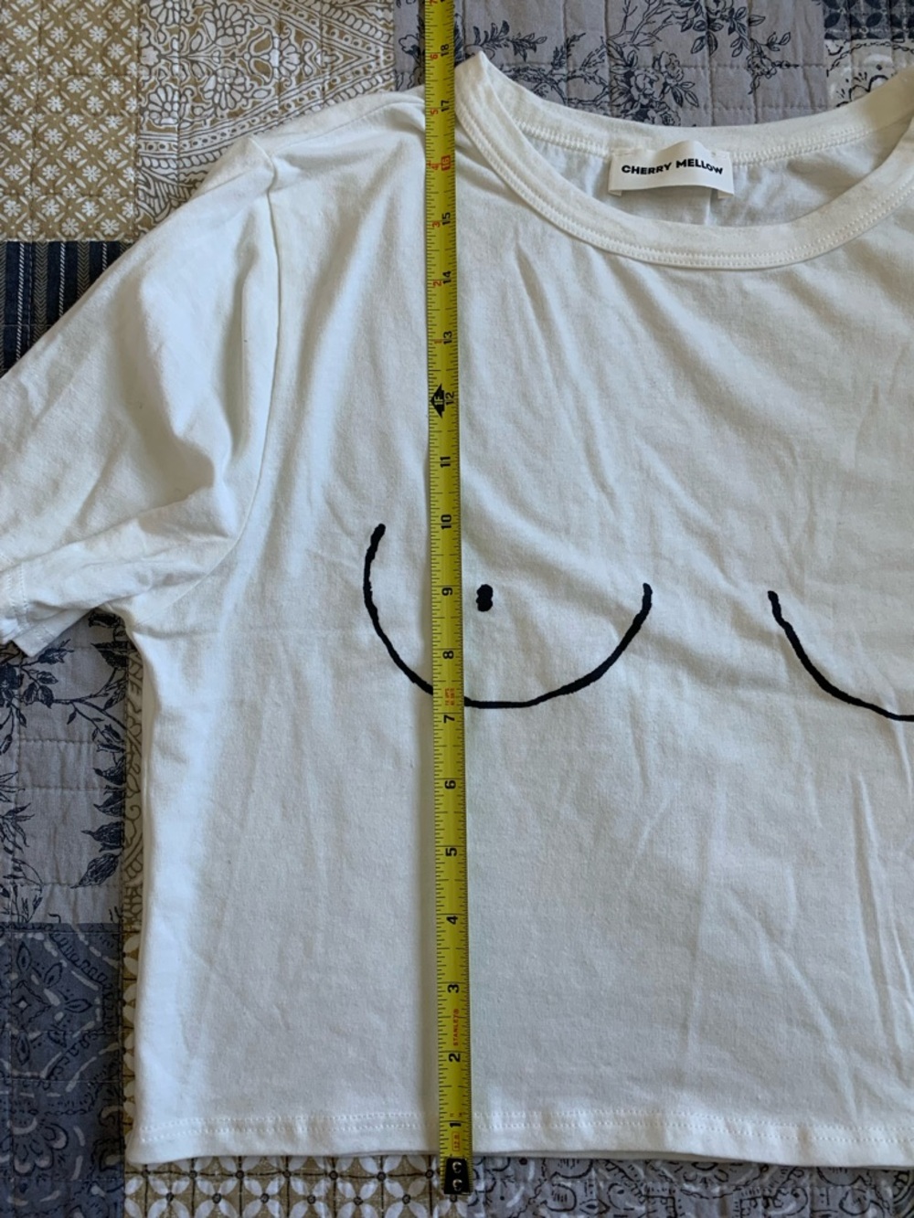 Graphic Tittie Crop Tee - Picture 6 of 7